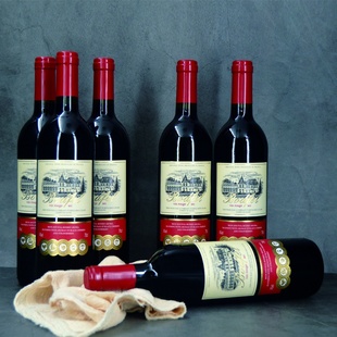 法国原酒进口柏德菲庄园750ml 6支整箱14度干红葡萄酒
