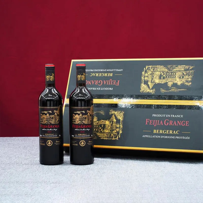 法国 斐嘉酒庄（FEIJIA GRANGE）德荣干红葡萄酒 750ml*6瓶/箱