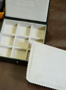 英国Ettinger首饰盒袖扣真皮收纳盒牛皮女士珠宝饰品盒子铁马今歌