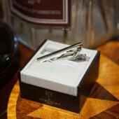 tateossian禅意花园男士 商务职业领带夹送领导长辈男友生日礼物