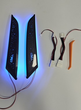 适用于锐放锋兰达corolla cross车门扶手灯蓝色多色幻彩