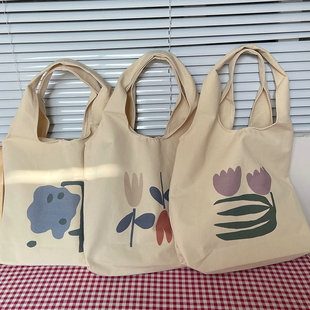 原创Henri Matisse帆布包袋自制日系简约百搭文艺大容量单肩女包