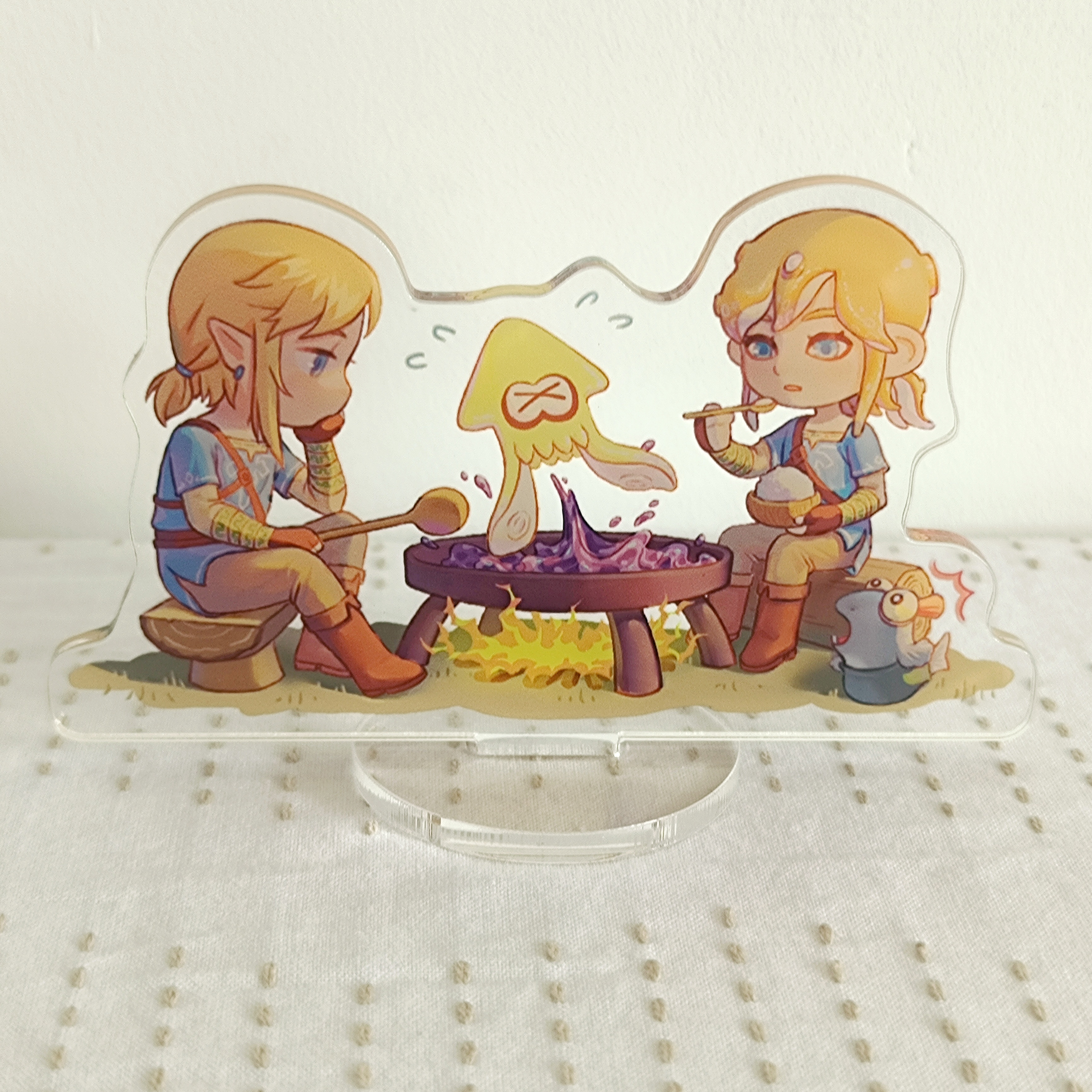 塞尔达传说斯普拉遁喷喷林克立牌