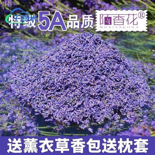 干薰衣草干花粒填充物散装香包枕头熏衣草香薰香袋伊犁