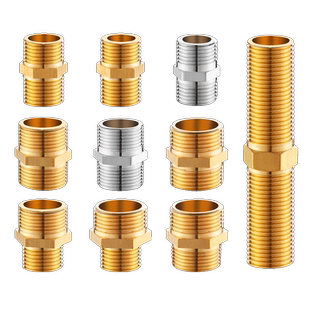 4分6分1寸外丝直接对丝外牙直通加长四分管接头自来水管软管配件