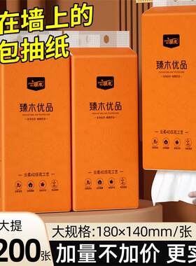大包悬挂式抽纸纸巾实惠装