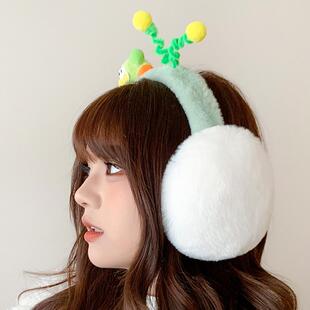 冬季耳罩保暖耳套冬季毛绒护耳罩耳包女款可爱耳朵防冻耳捂子耳暖