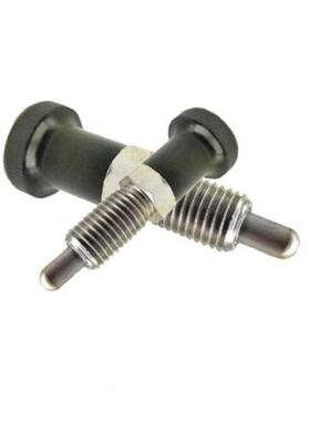 304细牙复位型旋钮柱塞SXPAL/SXPKL加长分度定位销钉M8M0M2M6