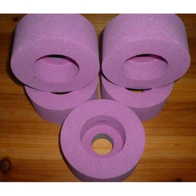 倒角机砂轮PA80M125x55x5单面凹砂轮