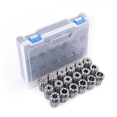 高精ER25/20英制筒夹15pcs数控刀柄雕刻机夹头ER32/40弹簧嗦咀套