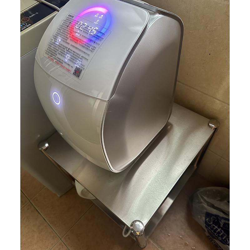 迷你小型洗衣机不锈钢垫高架二层底座架家用微型双舱桶洗衣机支架图片