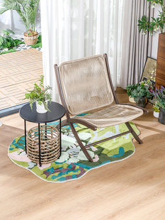 躺椅阳台休闲小桌椅家居藤椅户外庭院花园日光浴靠背椅茶几椅组合