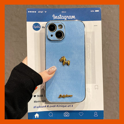 2026卡通小马适用opporeno15手机壳reno14pro新年reon13立体12带11挂绳10por+马年9牛仔纹8简约7se女6十oppo