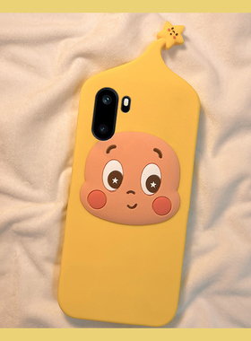 呆萌腮红星星人适用oppo一加ace6手机壳ace5pro立体1+13t可爱12黄色11趣味10/9rt/8t/7a/ace3v/2/1+oneplus软