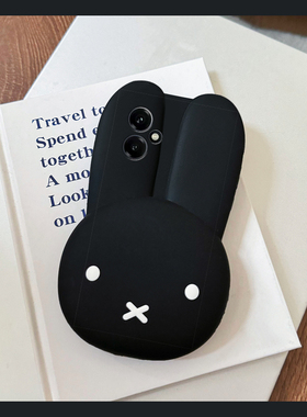 适用华为荣耀400手机壳300pro卡通200黑色100米菲兔90gt立体80可爱70趣味60呆萌v40小兔x40硅胶honor软壳女生