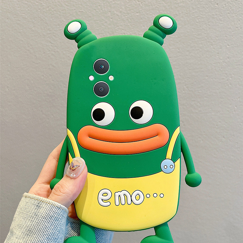 呆萌背带裤青蛙适用oppoa6pro手机壳a6max卡通a6gt可爱a6i立体a58x趣味a93s搞怪a5por硅胶a72a32a97软壳a95女,3C数码配件,手机保护套/壳,淘宝优惠券,粉丝福利购,淘宝优惠卷