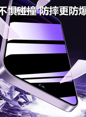 适用opporeno13全屏钢化膜reno8pro+无尘仓手机贴膜reno7se高清防指纹reno6防摔防爆保护膜reno5/5G防偷窥4se