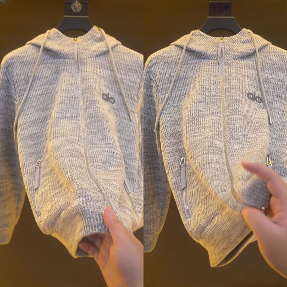 设计师轻奢alo男款百搭2025韩版宽松ins大气外套男士连帽休闲卫衣