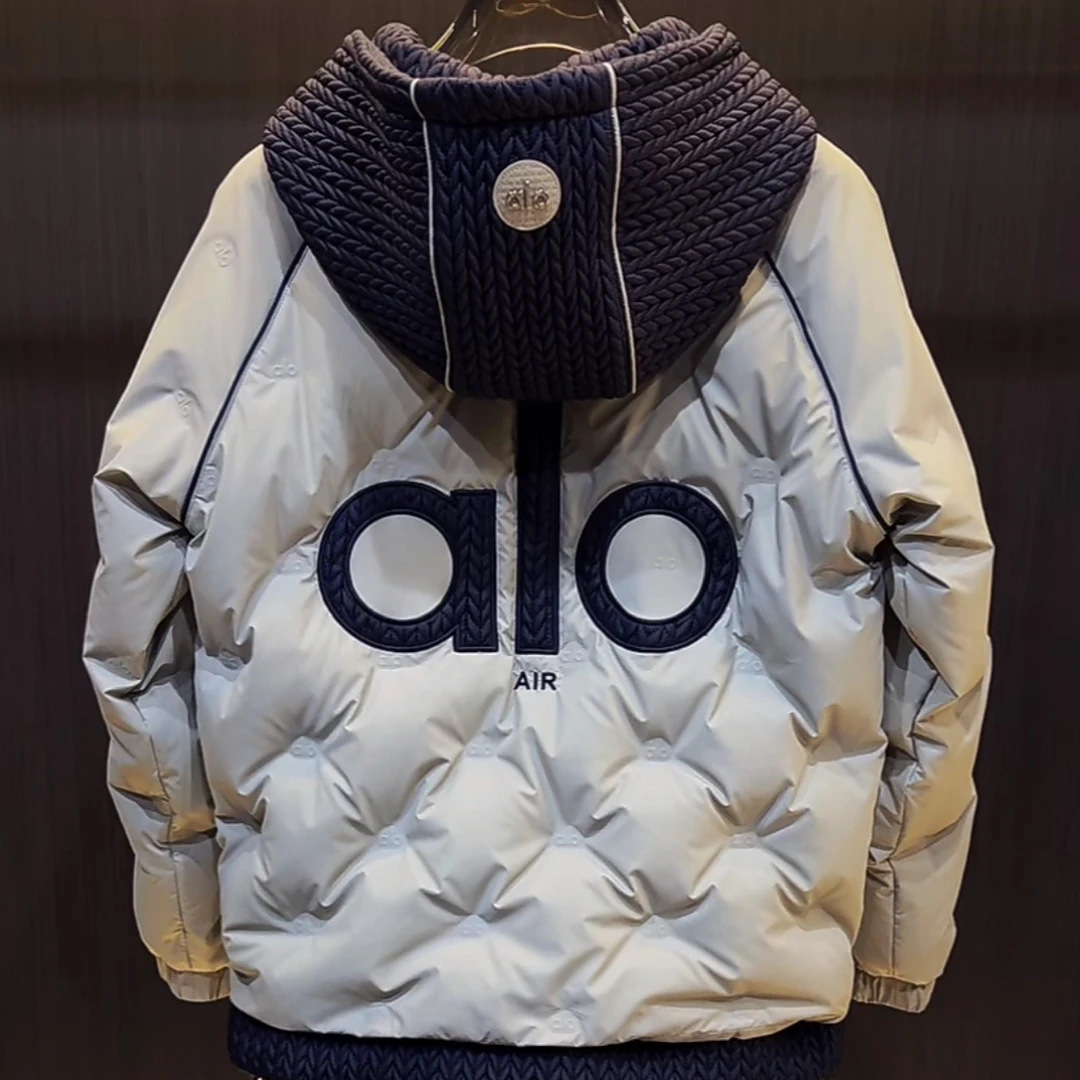 alo美式男士上衣男装棉衣冬季款2025棉服高级百搭外套潮休闲户外