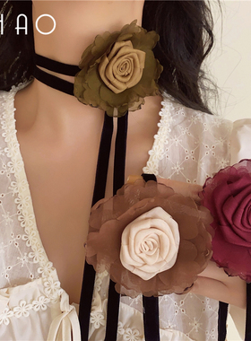 IJIHAO布艺尼龙女项链