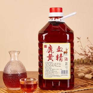 正宗鹿血酒黄精酒33度养生纯粮食原酒泡酒男性大桶装实惠正品保证