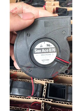 三洋San Ace B76 9BD24SA6-3 24V 0.14A离心 涡轮 鼓风机散热风扇