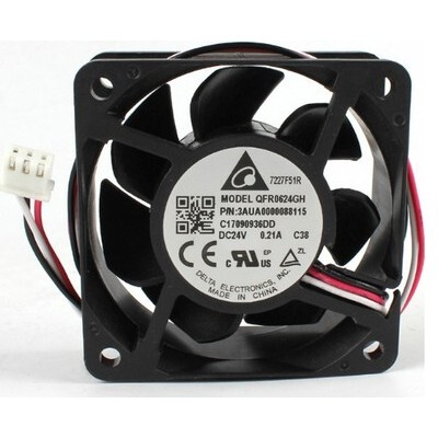 全新台达QFR0624GH/EH/SH/UH DC24V 0.21A/0.15A变频器控制柜风扇