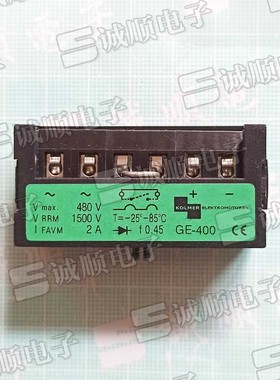 KOLMER GE-400 整流 模块 整流器 VMAX 480V VRRM 1500V IFAVM=2A