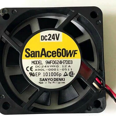 全新原装SanAce60WF A90L-0001-0511 9WF0624H7D03 发那科风扇24V