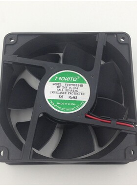 全新TROHITO VD1238B24H/S24H/HH 8025 9025电焊机风扇VD8038B24L