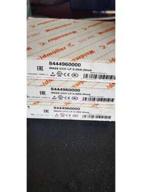 魏德米勒信号隔离器 8444960000  WAZ5 CCC LP 0-20/0-20mA