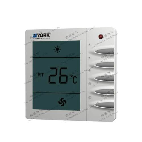 YORK约克中央空调温控器开关面板液晶风机盘管开关面板TMS2000DA