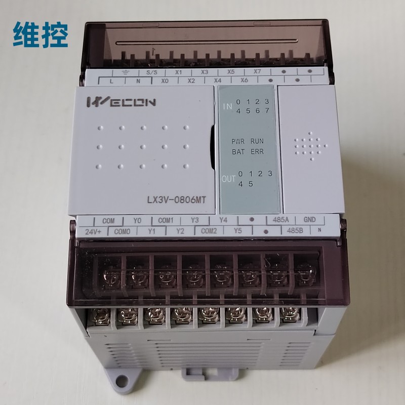 WECON维控PLC LX3V-0806MTiO可编程逻辑控制器1412M 36 2416MR-A
