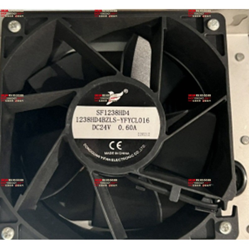 原装 SF1238HD4 1238HD4BZLS-YFYCL016 DC24V 0.60A变频器风扇