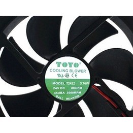 E.Z.Air TOYO MODEL T2412 5.76W 24V DC 88CFM 45DBA 3000 RPM