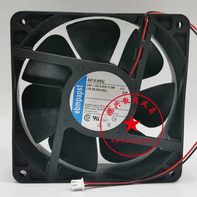 4414HHU/HHR 24V 11.2W 全新德国ebmpapst12038轴流风扇12C