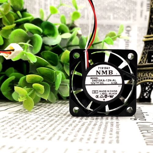 全新NMB 04010KA-12N-AL 4010 12V 0.10A 4CM 停转告警 散热风扇