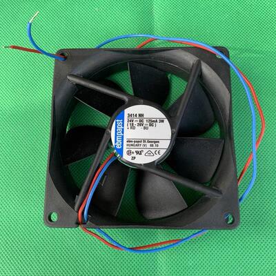 ebmpapst进口 3414NH原装风机9225 24V 2.8W 9厘米直流散热风扇