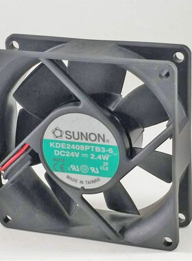 sunon建准KD/KDE2408PTB3/PTB2/PTB1-6/PTS1-6A 24V 变频散热风扇