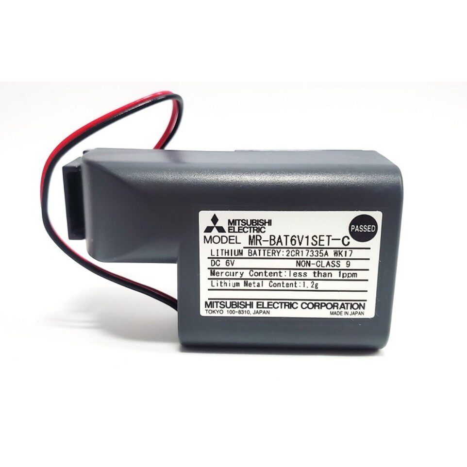 原装正品Mitsubashi MR伺服锂电池MR-BAT6V1SET-C 6V 电池组