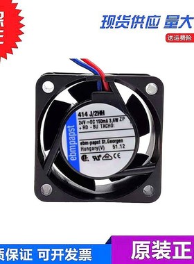 德国ebmpapst 24V变频器散热风扇TYP 414JHH/JH 414JR 414J/2HH