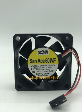 全新原装SanAce60WF 9WF0624H404 24V放大器风扇A90L-0001-0581
