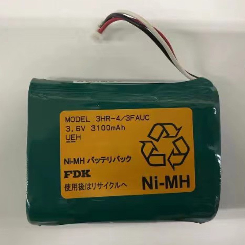 原装正品FDK NI-MH 3HR-4/3FAUC 3.6V IAI AB-7 3100mAh充电电池