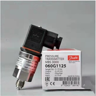 Danfoss丹佛斯AKS33压力传感器变送器060G2049/2051/2107/2115
