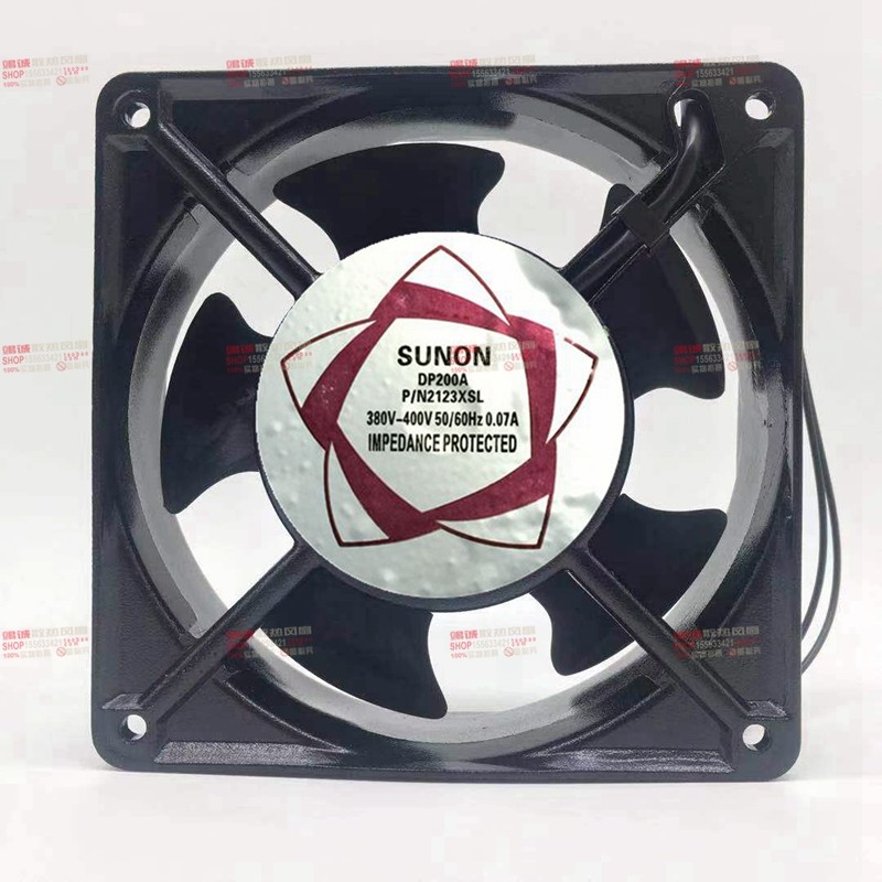 SUNON DP200A P/N2123XSL 380V/400V 0.07A 轴流风机 12038小风扇