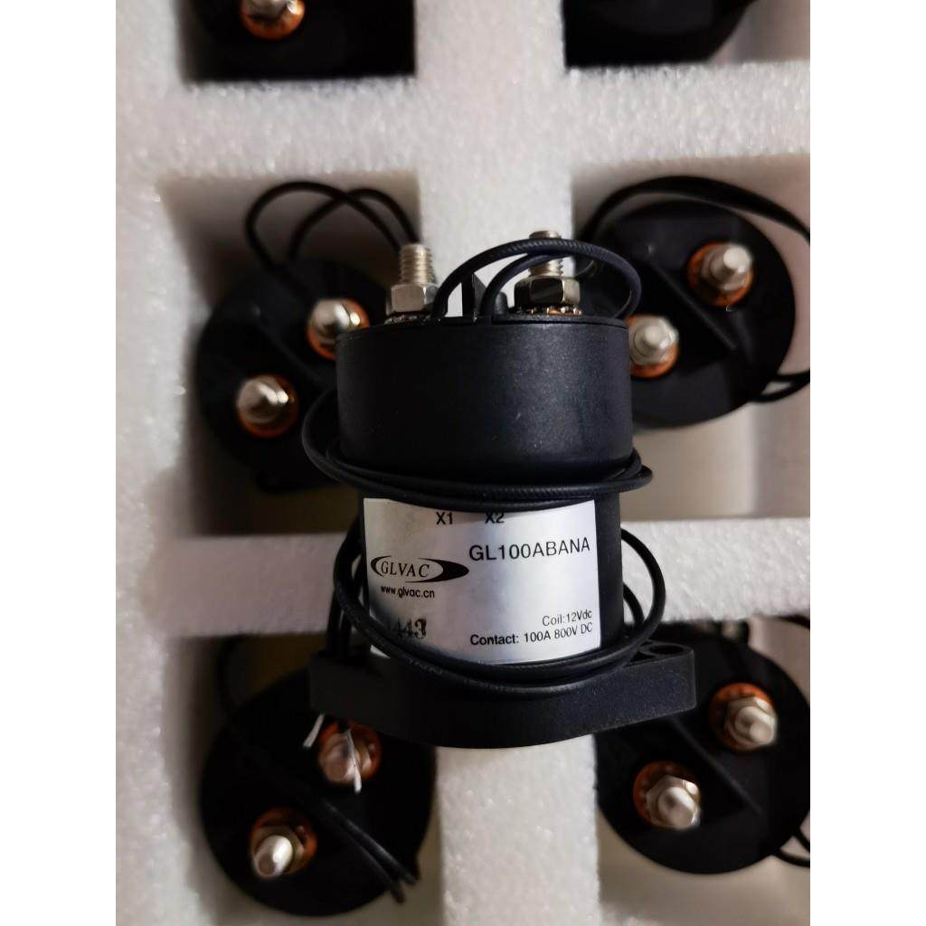 GLVAC国力新能源汽车高压直流接触器GL100ABANA 800V100A线圈12V