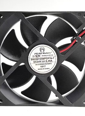 D9226Y24BPCP1b-7全新派尔可24V变频器风扇R9225X24BPLB1h/BPLP1C