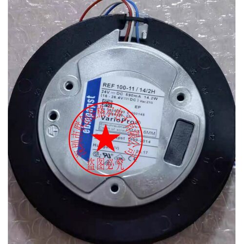 REF 100-11/14/2H REF 100-11/14A 24V590MA14.2W三线德国风机