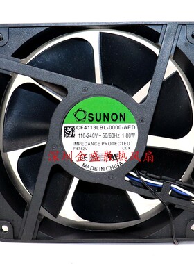 SUNON建准 CF4113HBL-0000-AED GN100-24 V 12CM 12038 散热风扇