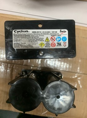 进口原装Cyclon西科龙蓄 0859-0010 4V8.0AH SLE-5000呼吸机电池